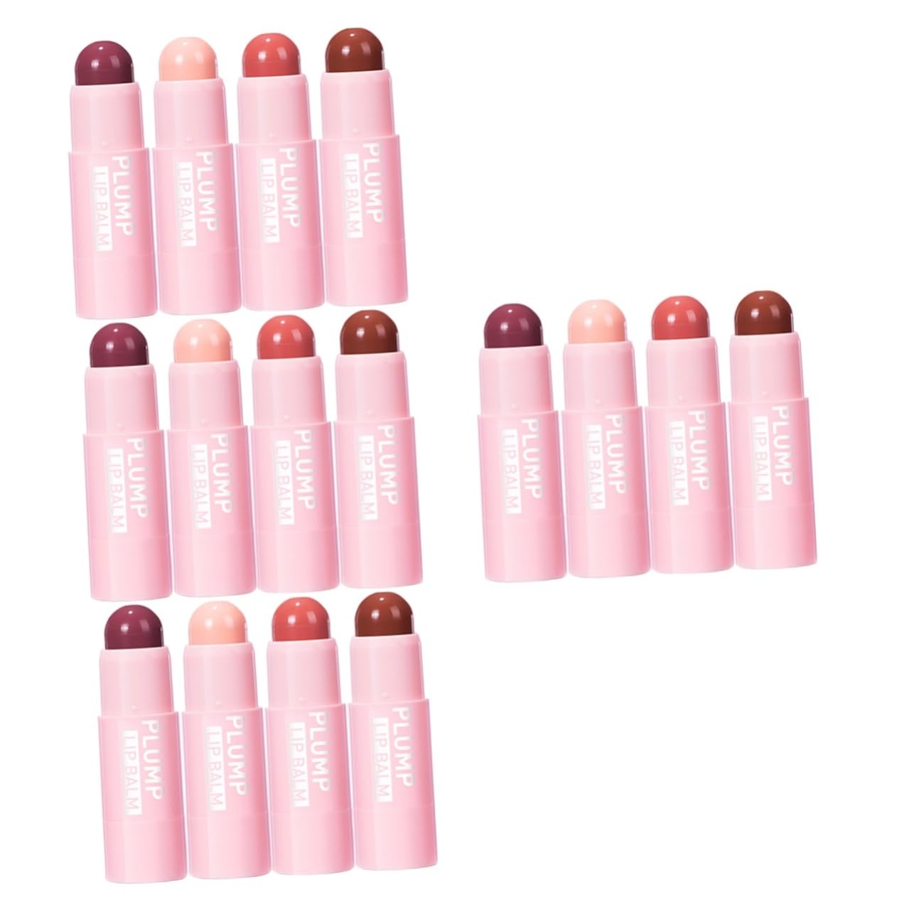 FRCOLOR 16 unidades de brillo de labios líquido, relleno de labios, brillo coreano, bálsamo labial mate para mujeres, larga duración, ajuste a granel, Corea del Sur
