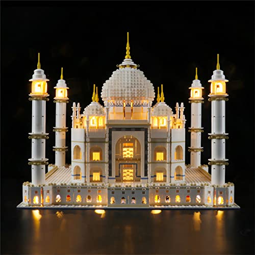 GEAMENT Kit de Luces LED Compatible con Lego Taj Mahal -