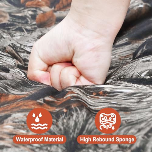 Cojín plegable para árbol térmico e impermeable con camuflaje 3