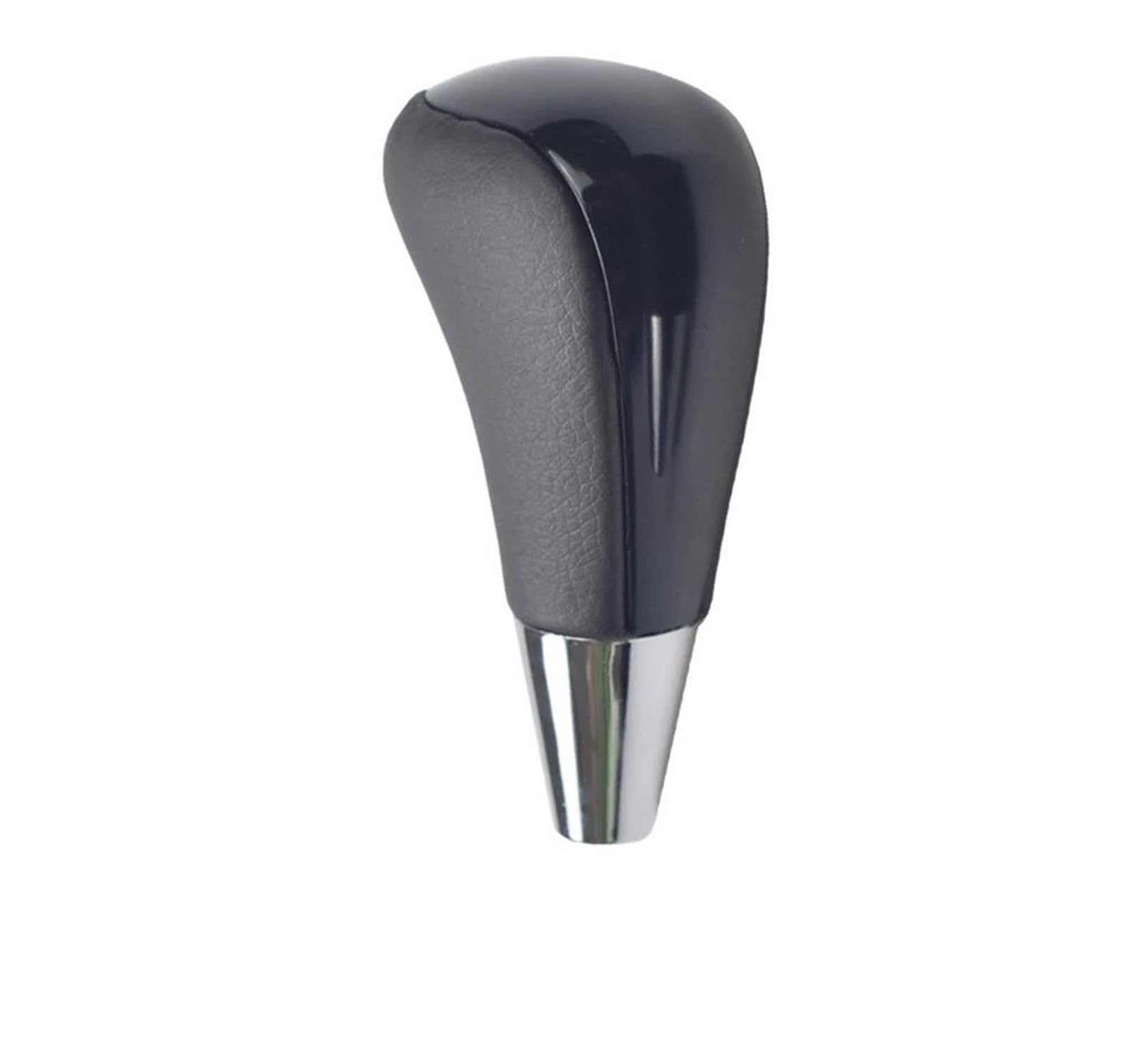 Ydxherta Black Leather Gear Automatic Shift Lever Stick Knob For Corolla For Camry For Harrier For Fortuner Crown Walnut Leather Car Styling Spare Parts(Black Leather)
