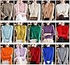 100% Cashmere Sweaters for Women Crew Neck Long Sl... #4