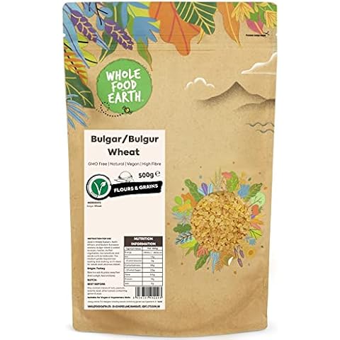 Wholefood Earth High Fibre Bulgar Wheat 500 g Cover