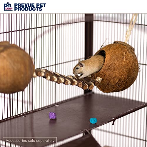Image of Prevue Pet Products Rolling Small Animal Cage Chew-Proof Critter House | Ideal for Rats, Chinchillas, Ferrets, Guinea Pigs, Easy to Clean