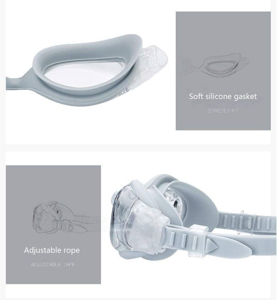 Ladies Swimming Goggles - UV Protection Anti Fog Swim Goggles for Women