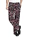 Men's Elastic Baggy Chef's Pants Floral Restaurant Work Pant and Cook Pant Uniform NewPepper XXL