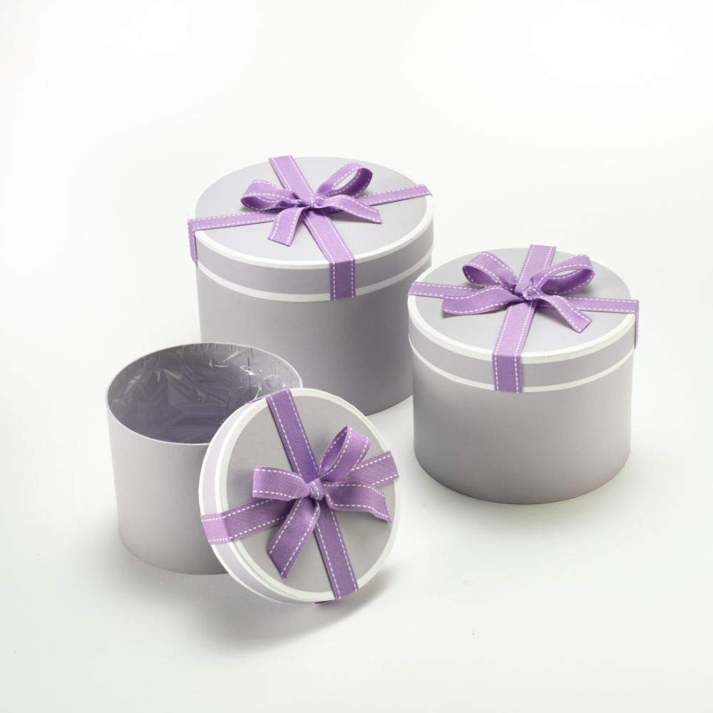 hat boxes with lids