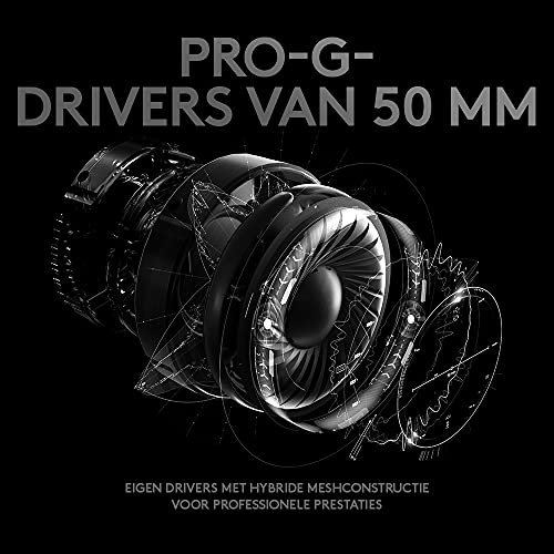 Logitech G PRO X Gaming Headset (2nd Generation) met Blue VO!CE, DTS Headphone:X 7.1 en 50 mm PRO-G Drivers (voor PC, PS5, PS4, Switch, Xbox Series X|S, Xbox One, VR) - Afbeelding 7