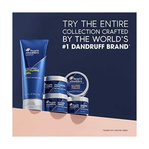 Head-Shoulders-Anti-Dandruff-Styling-Hair-Cream-for-Men-Light-Hold-Matte-Finish-3-Oz Head & Shoulders Anti-Dandruff Styling Hair Cream for Men, Light Hold, Matte Finish, 3 Oz