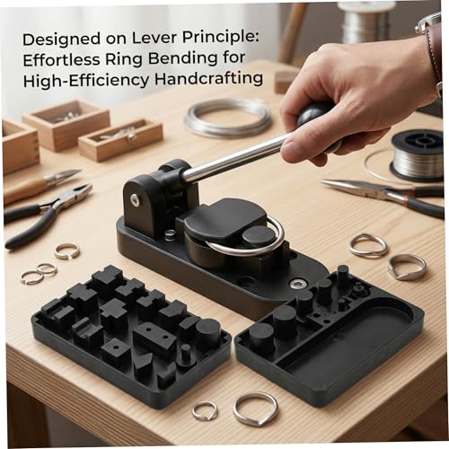 Outil pliage d'anneaux Tsawntd et kit fabrication de bijoux