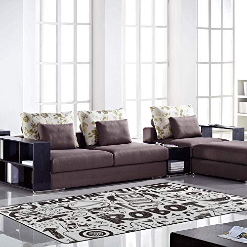 Tapis de sol durable Ruchen robot grand format 72x48 inch résistant