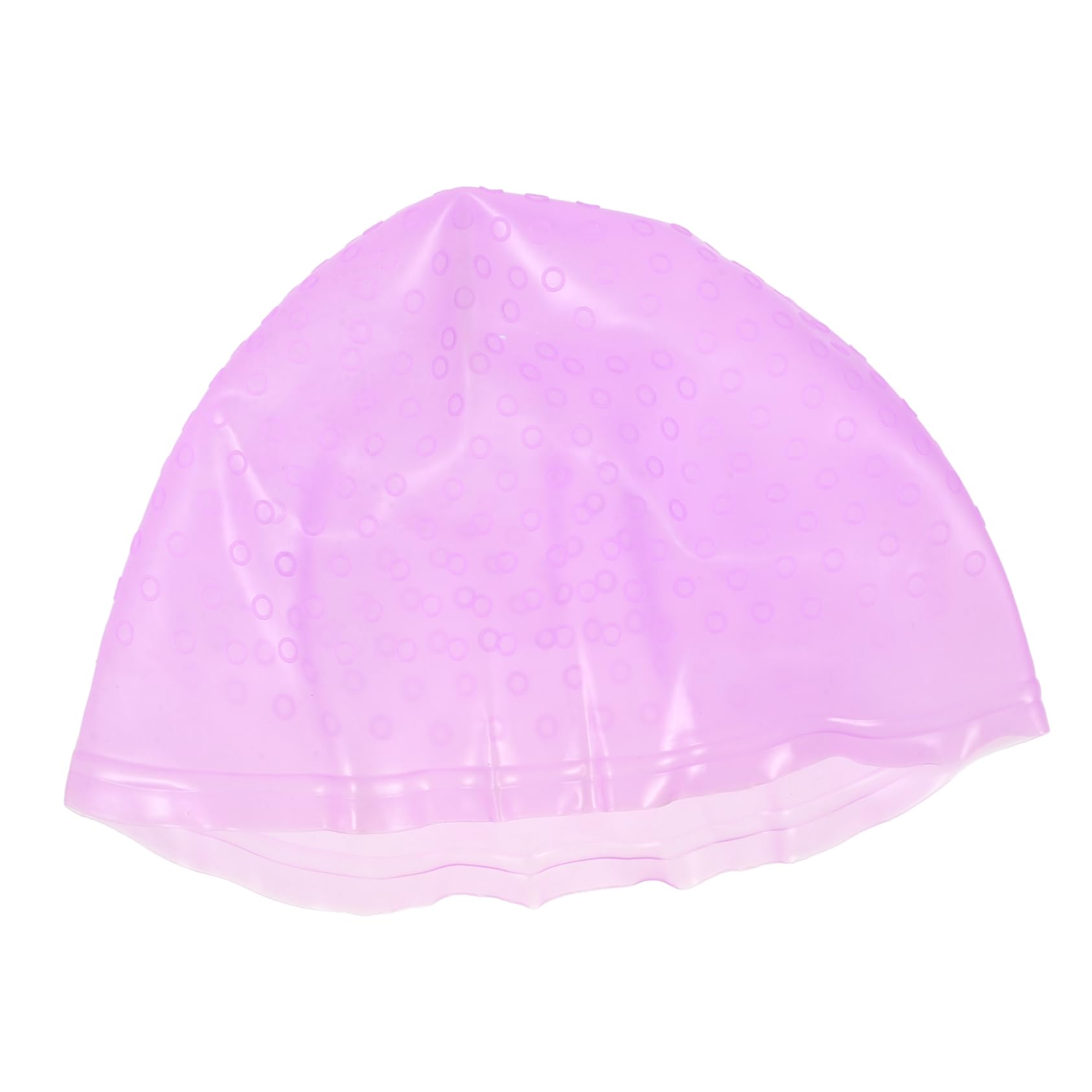 PACKOVE 1 Set Highlighter Hat Hair Dyeing Supply Hair Coloring Silicone Caps Silicone Hair Highlighting Caps Hair Coloring Cap Hair Dyeing Coloring Hat Hair Dyeing Cap Violet