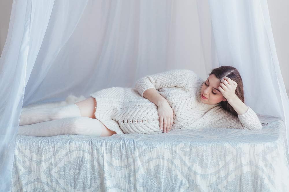 EMF Protection High Frequency EMF Shielding Natural Dome Bed Canopy (Super King Bed Size 200m x 200cm)