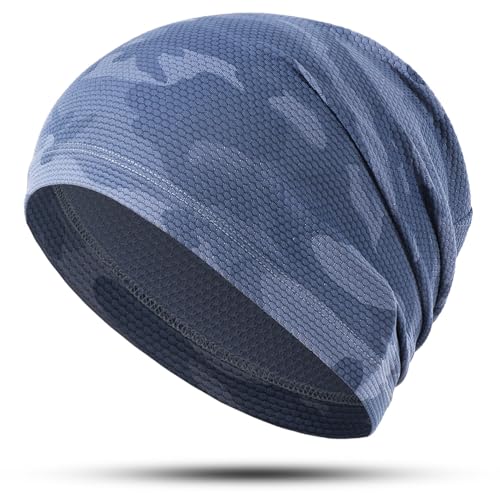 Image of WTACTFUL Cooling Skull Cap Breathable Mesh for Men Women | Lightweight Mesh Thin Quick-drying Moisture-Wicking Motorcycle Cycling Summer Sports Helmet Liner Hard Hat Liner