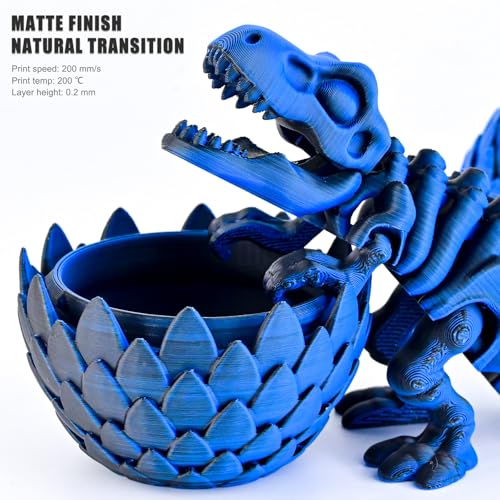 Image of OVV3D Dual Color PLA Filament 1.75mm, Black Blue Matte PLA 3D Printer Filament, Multi Color Change 3D Printing Filament for Most FDM 3D Printer, 1kg Spool
