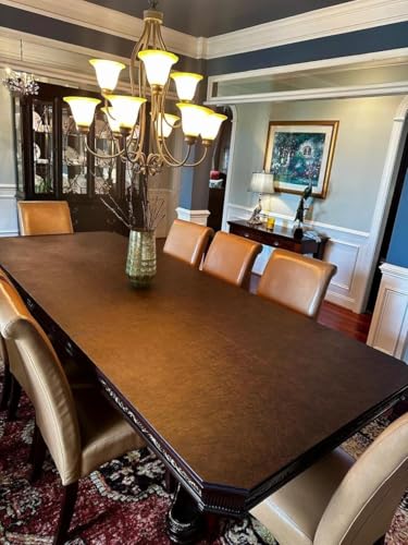 LSK Creations LLC Table Pads Premium Custom Table Pads for Dining Tables | Heat-Resistant Protection with Magnetic Lock System | Handcrafted in USA