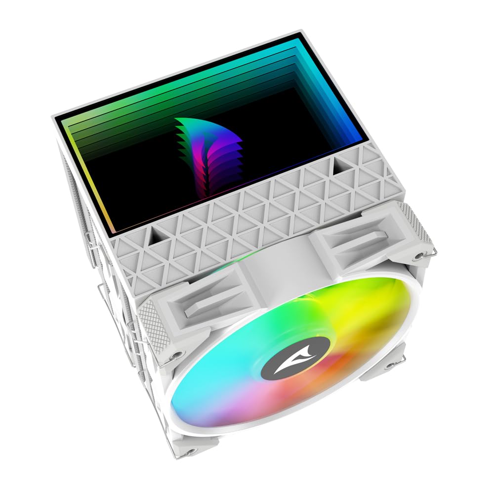 Sharkoon A60 biały, RGB, chłodzenie procesora