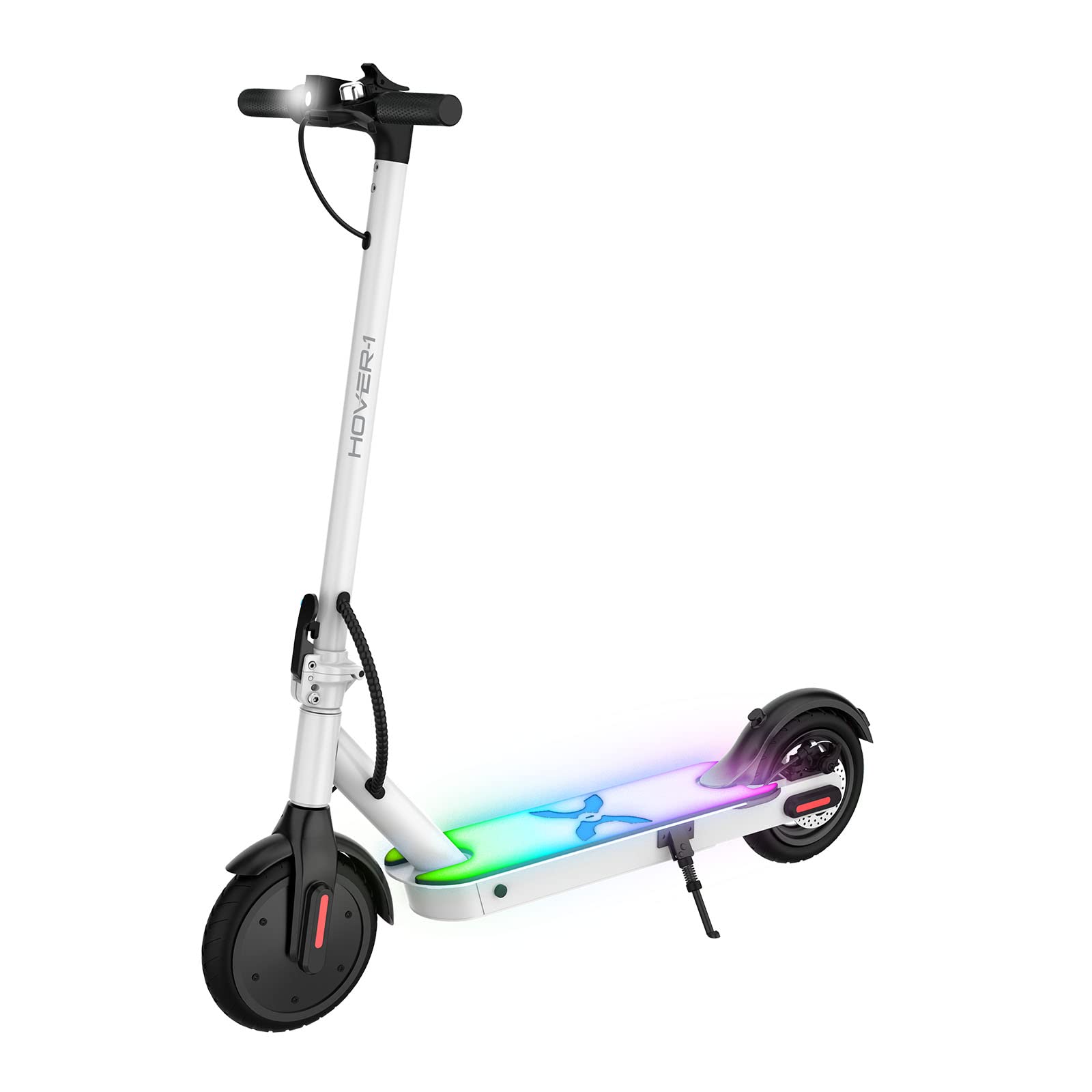 Hover-1 Jive Electric Scooter 16 MPH, 8 Mile Range, 5HR Charge, LCD Display, 8.5 Inch High Grip Tires, 264 LB Max Weight, Cert Tested, for Kids, Teens, Adults