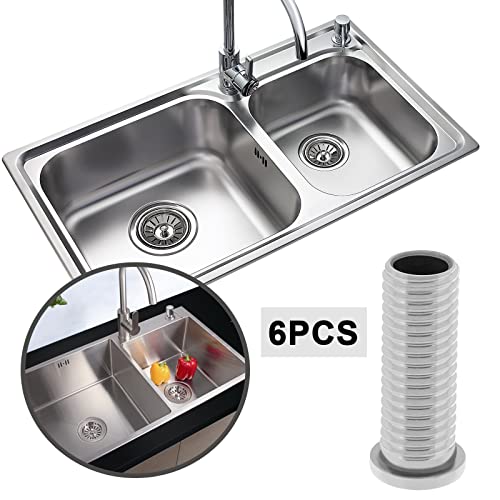 6 tornillos para colador de fregadero de acero inoxidable 35mm miniatura 2
