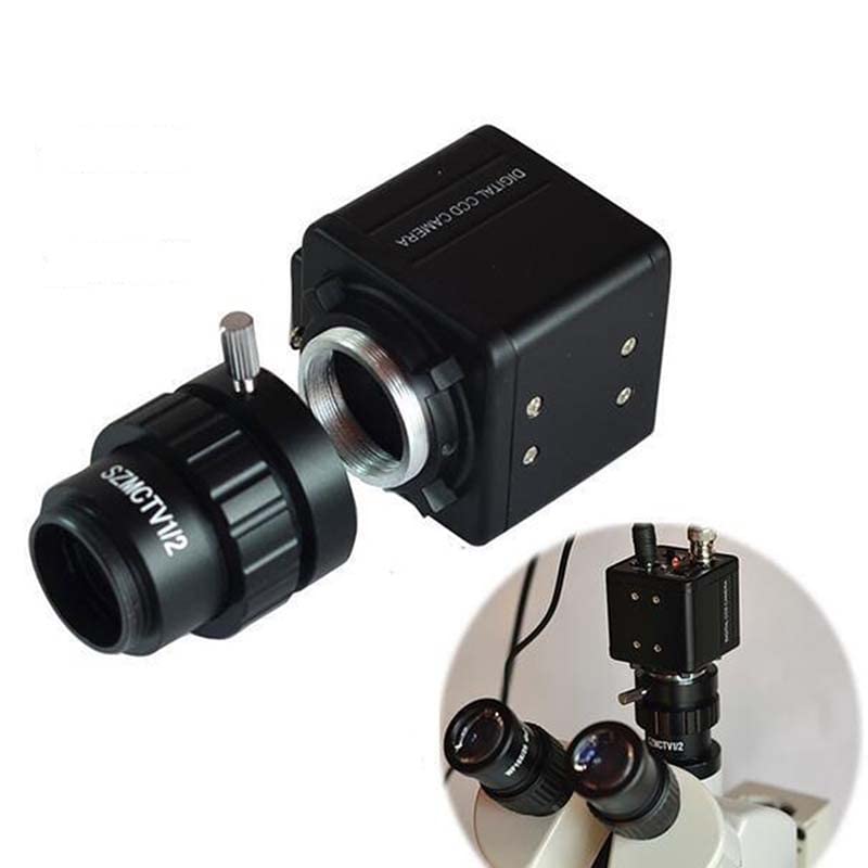 顕微鏡アクセサリーキット ズーム C マウントアダプターレンズ 0.35X