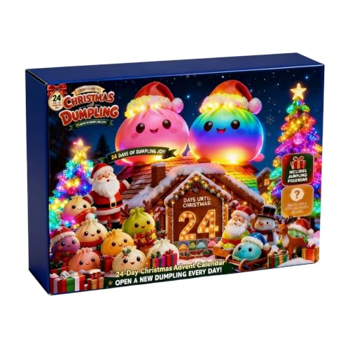 Christmas Advent Calendar 2026 24 Day Countdown Mini Squishies Figures - image 6