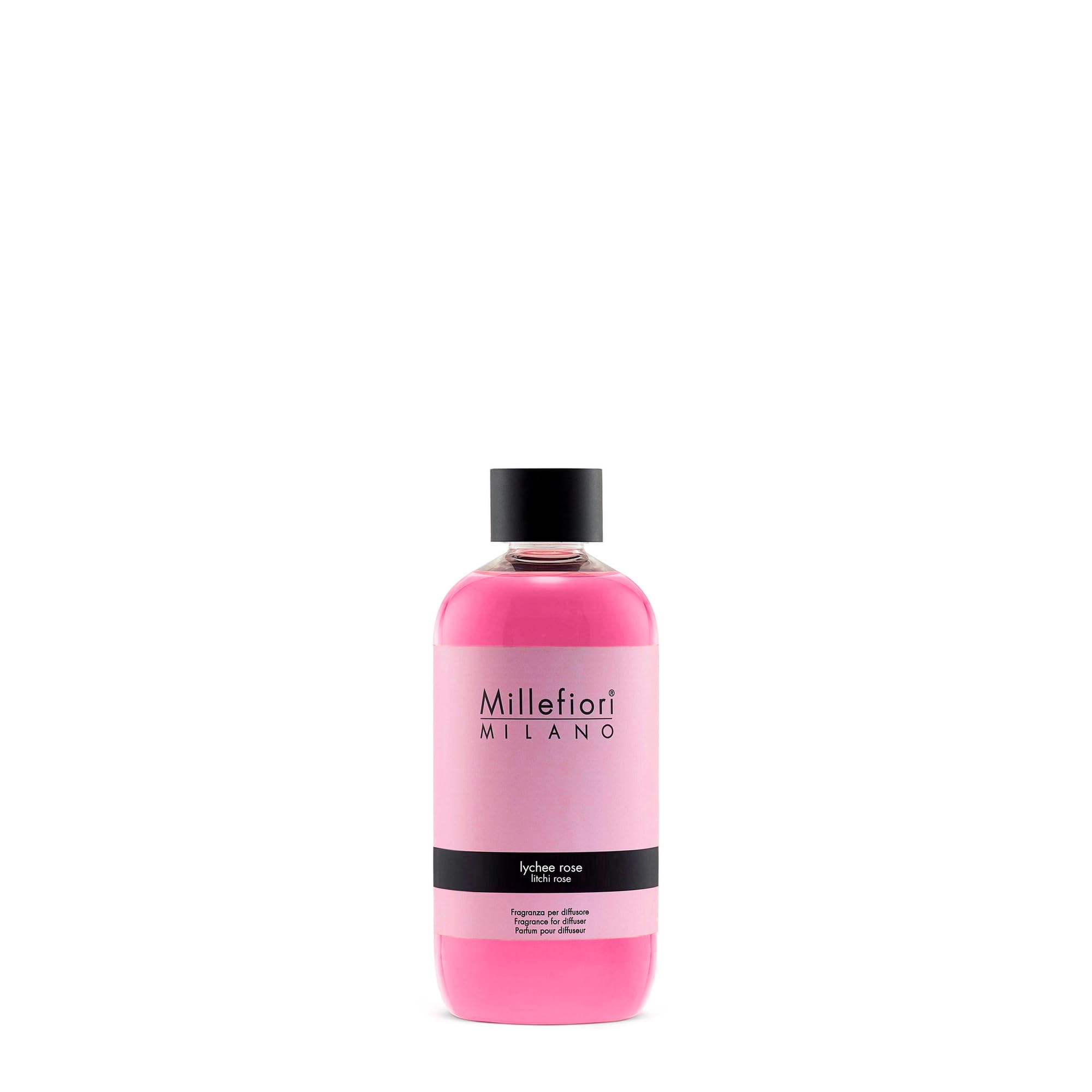 Millefiori Pink Milano Lychee Rose Fragrance For Diffuser 250 Ml