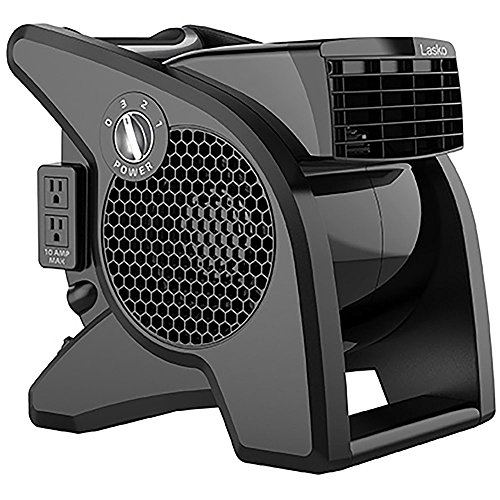 Lasko U15617 High Velocity Pro-Performance Pivoting Utility Fan for Cooling, Ventilating, Exhausting