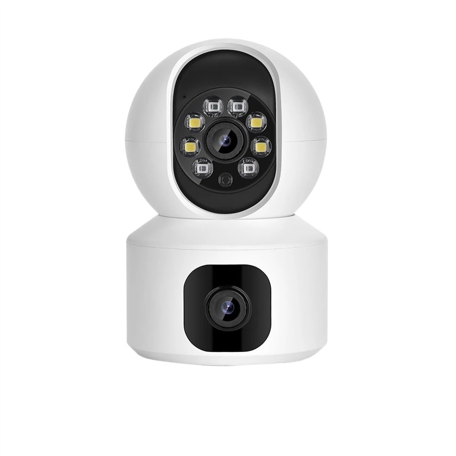 CVFRDD 2K 4MP Dual Lens PTZ IP Camera Dual Screen Home Security Camera 3MP HD Auto Tracking Baby Monitor Video Surveillance(4MP NO Card)