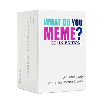 WHAT DO YOU MEME? Core Game The Hilarious Adult Party Game UK Edition