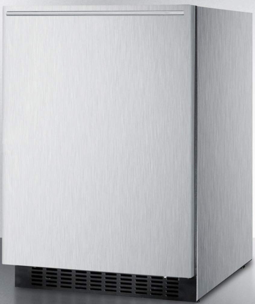 Summit Appliance Division Summit Ff64bxcsshh Undercounter Built In-Freestanding Refrigerator 4.6 Cu. Ft. Stainless Steel on Fridge.com - View 2