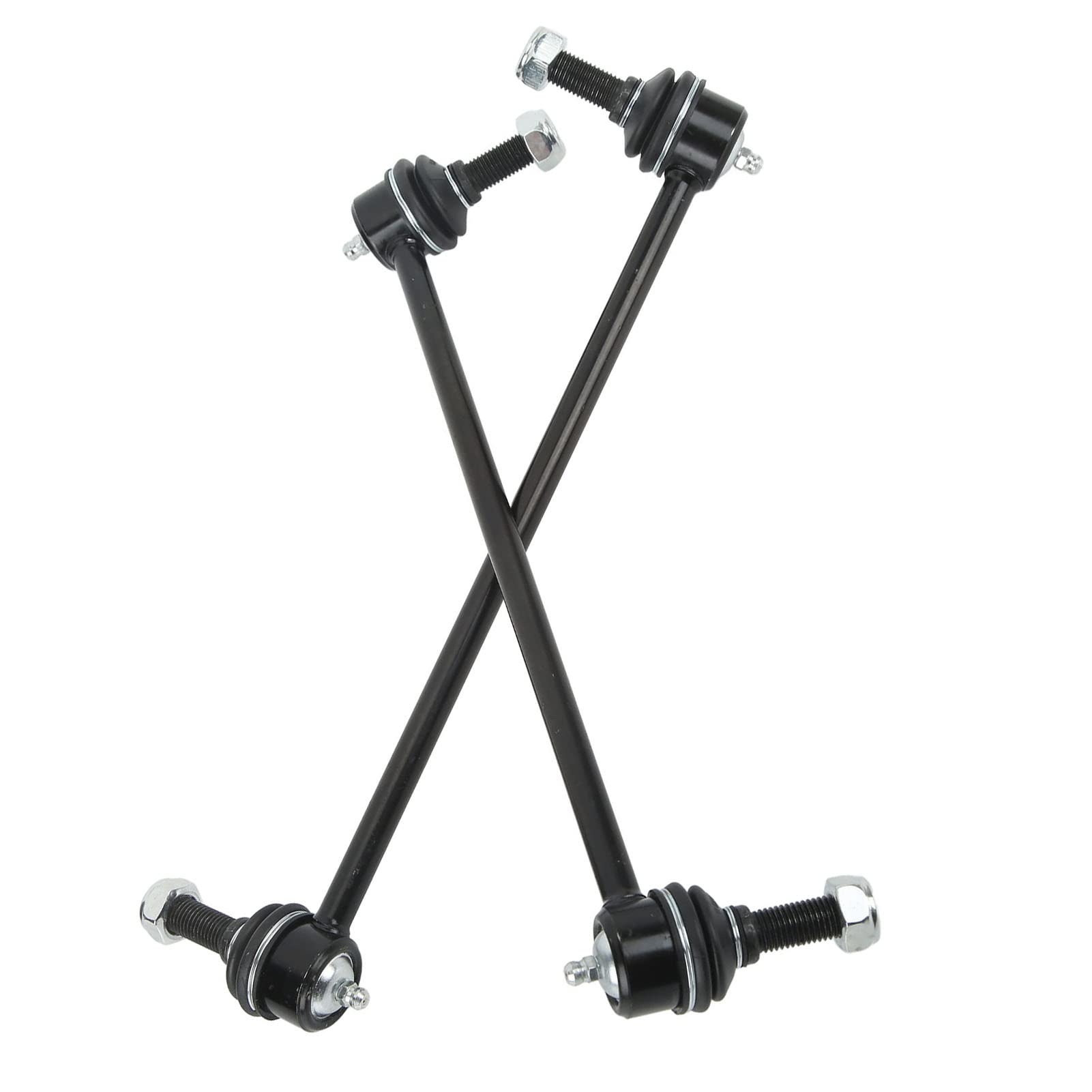 2 sztuki łączników końcowych stabilizatora przedniego Metal poddany obróbce cieplnej Kompatybilny z 2008-2009 Equinox 3.4L, 2006-2007 Torrent, 2002-2007 Saturn Vue – zastępuje