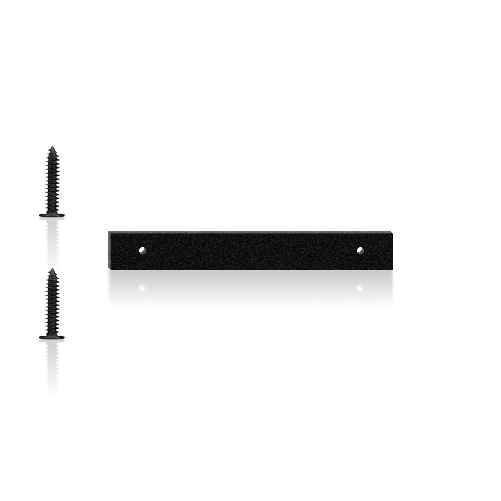 3 Inch Black Modern Metal House Numbers, Clear Address Signs for Apartments, Hotels, Gardens, Waterproof Rustproof Metal, Easy Installation with Nail Kit, Enhance the Appeal of Your Home (-)