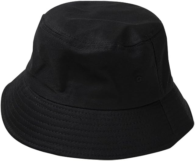 byou Bucket Hat,Fishing Hat Soft Cotton & Polyester Fabric Unisex Wide Sun Cap Windproof for Hiking Camping Traveling Fishing 56-58cm