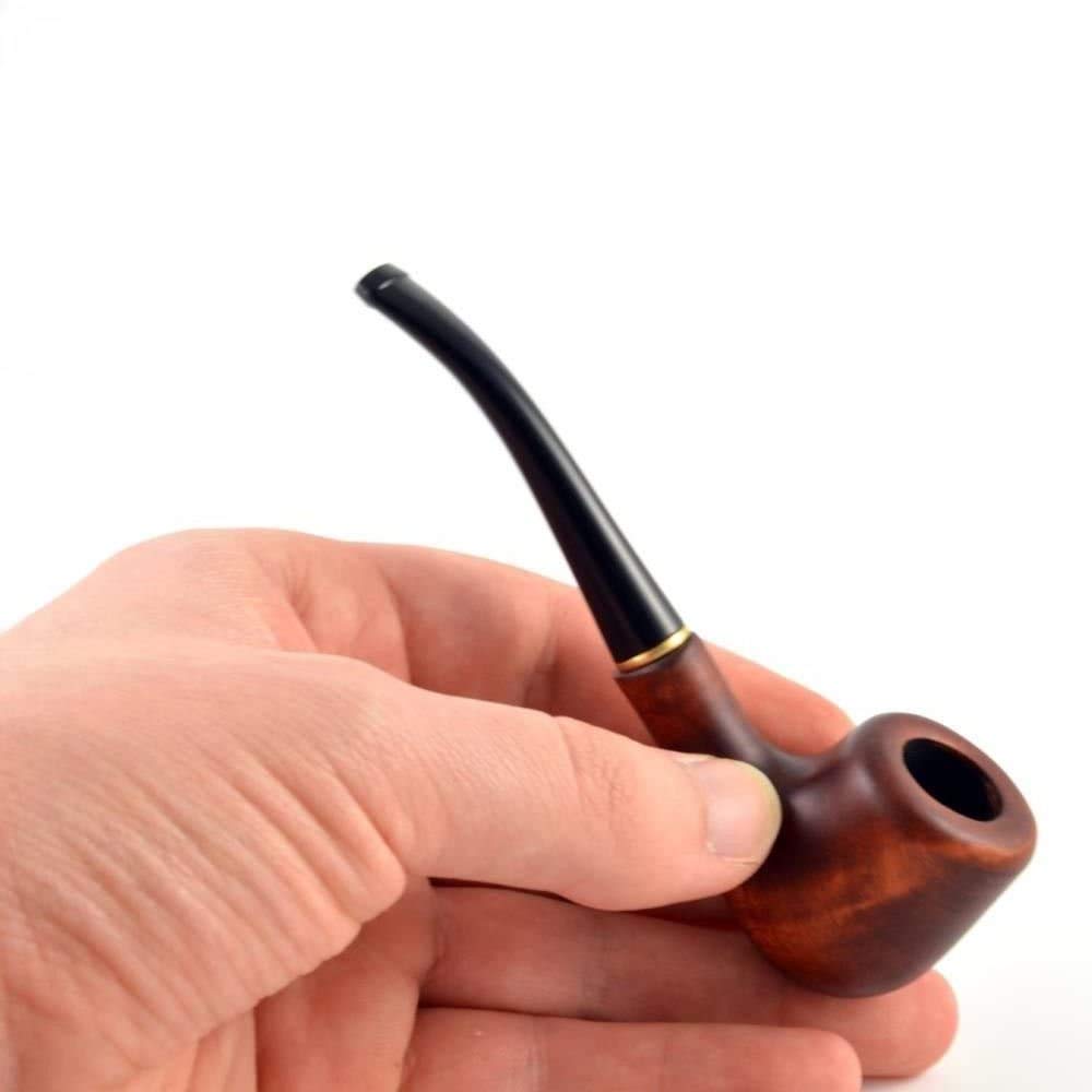 small tobacco pipes for sale Amazon.com: New 4.3 inch Pocket Mini Handmade pear Tobacco Smoking Pipe |  Pipes