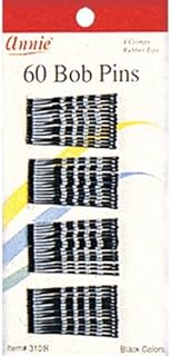 Annie 60 Bob Pins Black 2