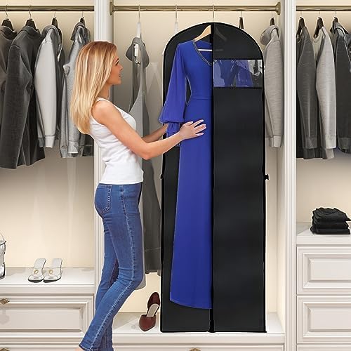 Housse De Vêtements Pliable Anti-Mites - Imperméable Et Respirante 180x60cm - Protection Pour Robe De Mariée, Costume Et Manteau