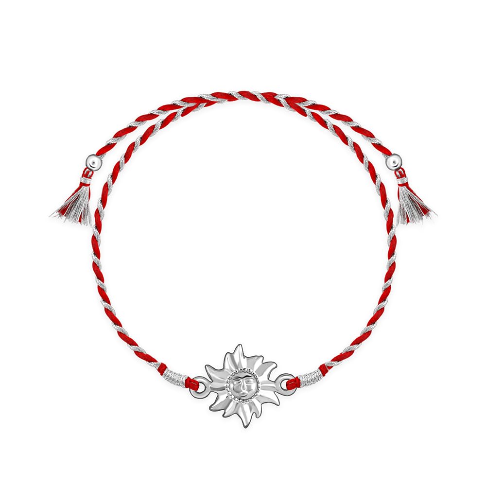 GIVA 925 Silver Surya Rakhi|Raksha Bandhan Rakhi for Brother | Gift for Men & Boys| With Certificate of Authenticity and 925 Stamp (B0B8DSQ78N) Amazon Price History, Amazon Price Tracker