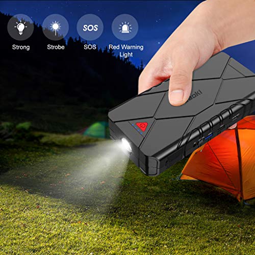 suaoki ジャンプスターター U18 最大電流1200A 12V エンジンスターター