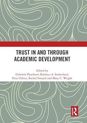 Trust in and through Academic Development-Wow! eBook