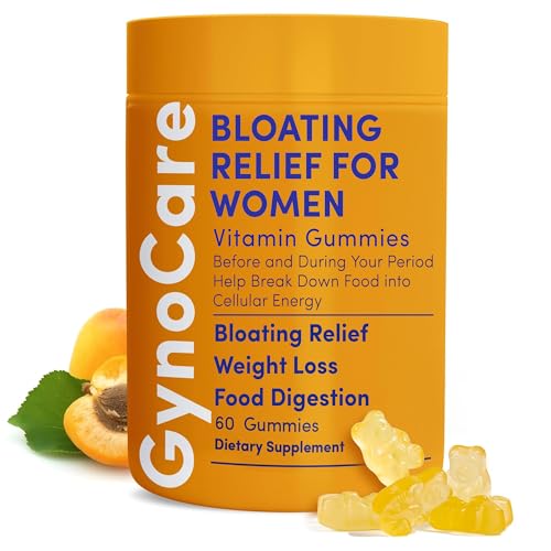 Bloating Relief for Women Vegan Gummies, 60 Count