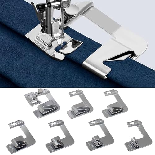 Juego de 7 Pies Dobladillo Ajustables para Máquina de Coser miniatura 2