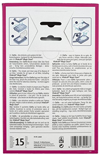 Vitakraft CloFix, 15 Sacchetti per lettiera per