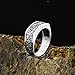925 Sterlng Silver Handmade Engraved Ring for Men, Elegant Silver Band Rings for Women and Men, Wedding Rings for Men, Perfect gift for Special Occasions (9)