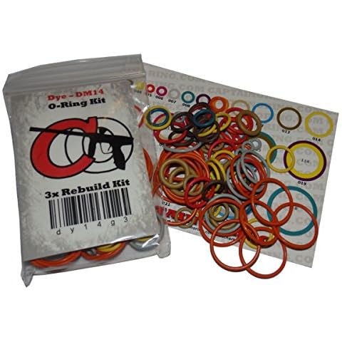 Captain O-Ring Smart Parts ION Color Coded 3x Oring Rebuild Kit Cover