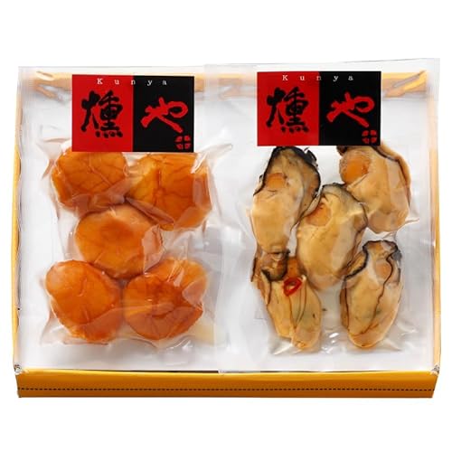 「国産」大粒牡蠣とほたてのスモークオイル漬け(各5個入/合計2パック)おかず おつまみ ギフト