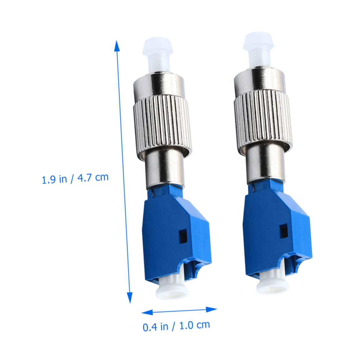5 Sätze Fc Male Zu Lc Female Adapter Hybrid Optische Für Telekommunikation Catv Hohe Geringer Einfügedämpfung Leicht Tragbar Wiederverwendbar 2 Stücke * 5