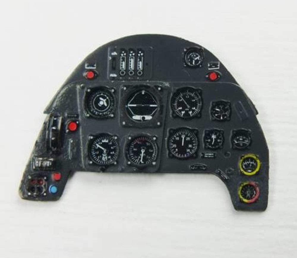 Amazon | ヤフーモデル 1/72 メッサーシュミット Bf109G-6 着色計器板 (ファインモールド他用) プラモデル用パーツ YMA7272  | プラモデル 通販