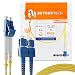 LC to SC Fiber Patch Cable Single Mode Duplex - 3m (9ft) - 9/125 OS1 - Beyondtech PureOptics Series