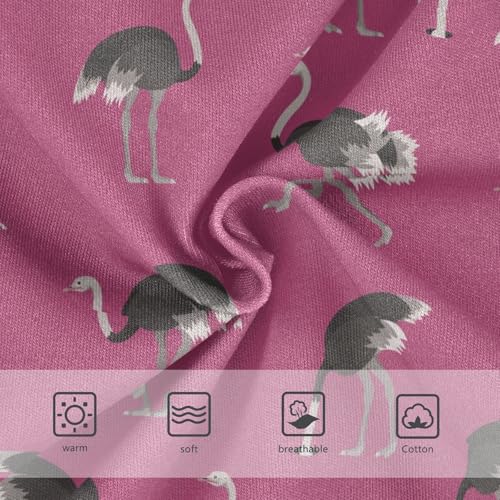 Little Girl Underwear Toddler Panties Kids Undies Ostrich Soft Cotton Briefs 2T-8Y3