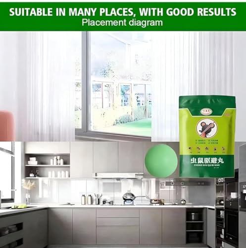 Image of Mouse & Rat Repellent Pills - Mice & Rats Away Naturally for Long-Lasting Natural Rodent Control for Home, Car & Garage Safe for Kids & Pets Indoor /Outdoor Use (Pack Of 4)