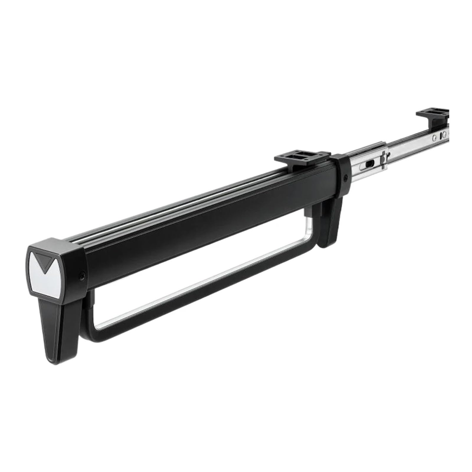 Pull Out Clothes Rail Clothes Storage Hanger Retractable Cabinet Hanging Rod Wardrobe Telescopic Rail Rack For Space Saving